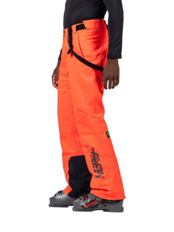 Spodnie narciarskie Rossignol Hero Blackside Insulated Neon Red