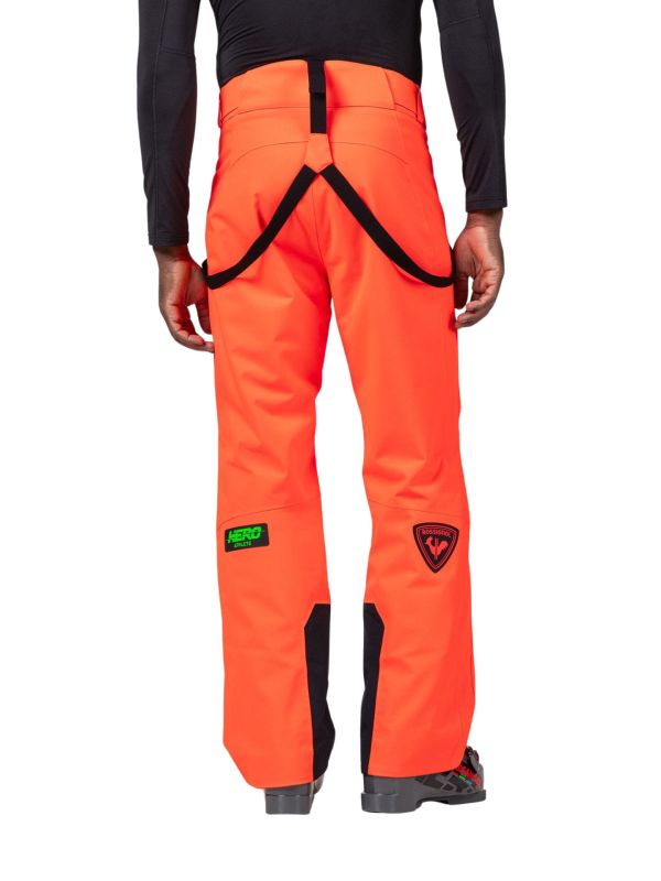 Spodnie narciarskie Rossignol Hero Blackside Insulated Neon Red