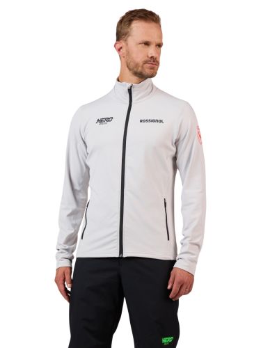Bluza narciarska męska Rossignol Hero Mid Layer Stretch Soft Grey