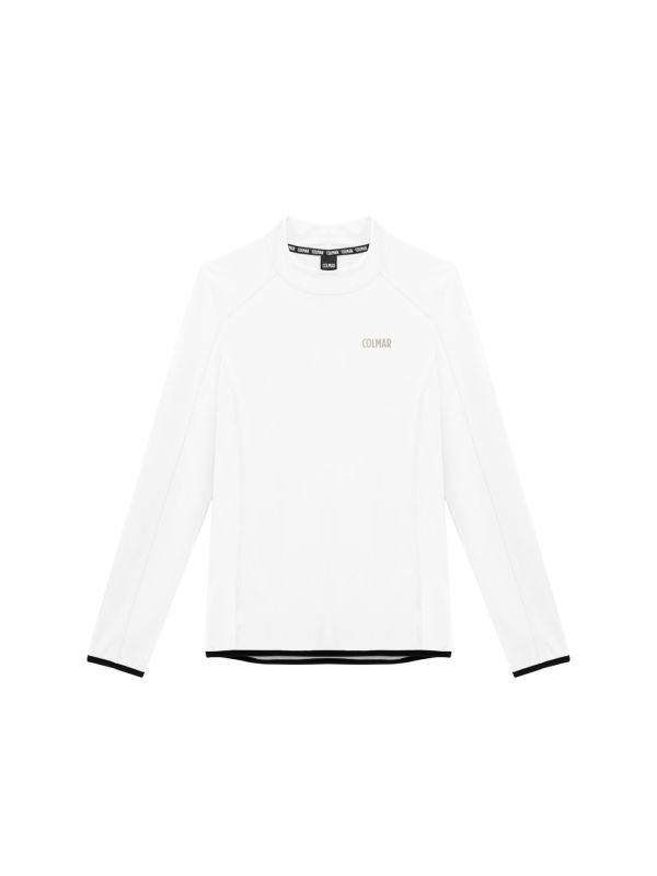 Bluza damska Colmar Stretch Ski Thermal Turtleneck Fleece White