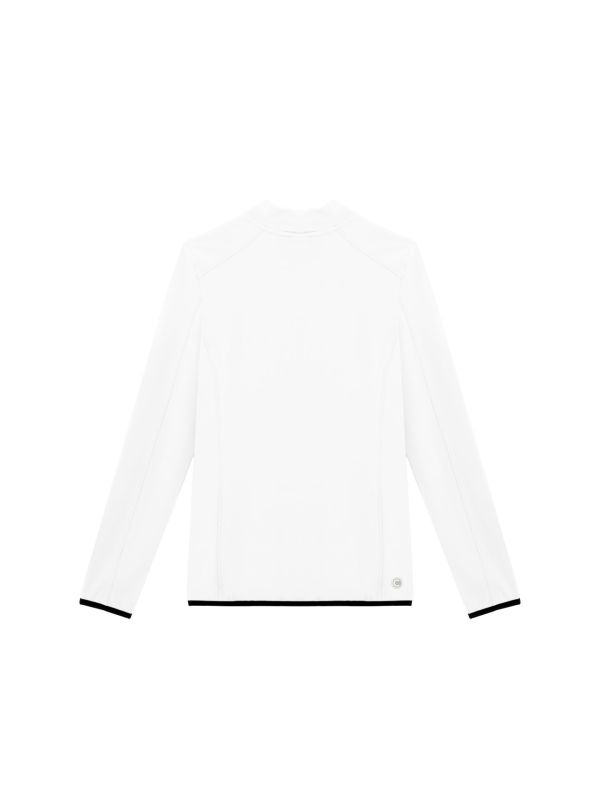 Bluza damska Colmar Stretch Ski Thermal Turtleneck Fleece White