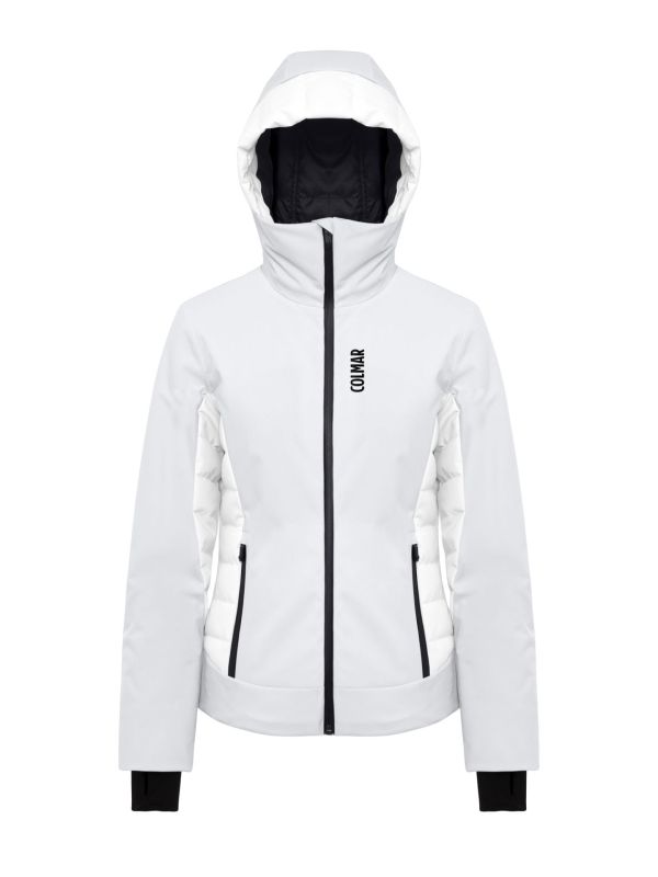 Kurtka narciarska damska Colmar Delicacy Detailed Padded Jacket Arctic White