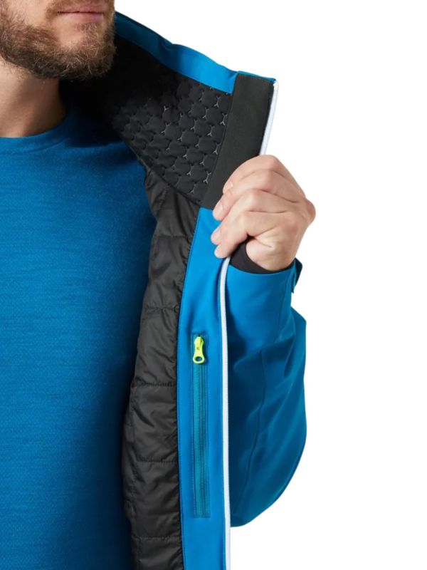 Kurtka narciarska męska Helly Hansen Alpha Lifaloft Cerulean Blue