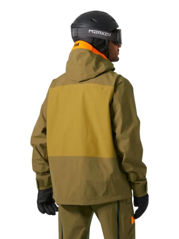 Kurtka narciarska męska Helly Hansen Sogn Tinden Shell Sepia