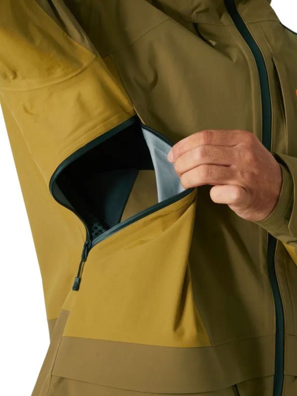 Kurtka narciarska męska Helly Hansen Sogn Tinden Shell Sepia
