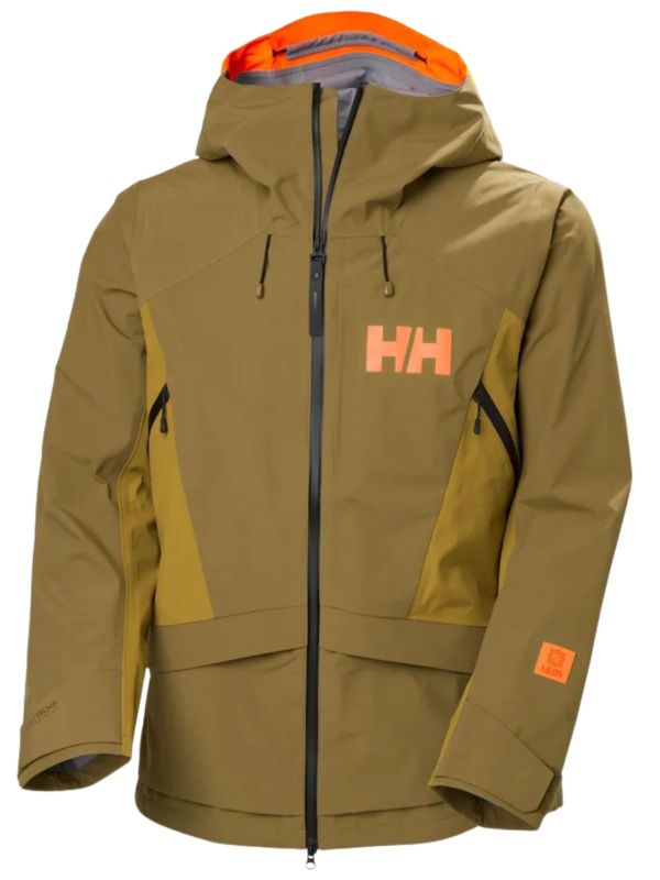 Kurtka narciarska męska Helly Hansen Sogn Tinden Shell Sepia