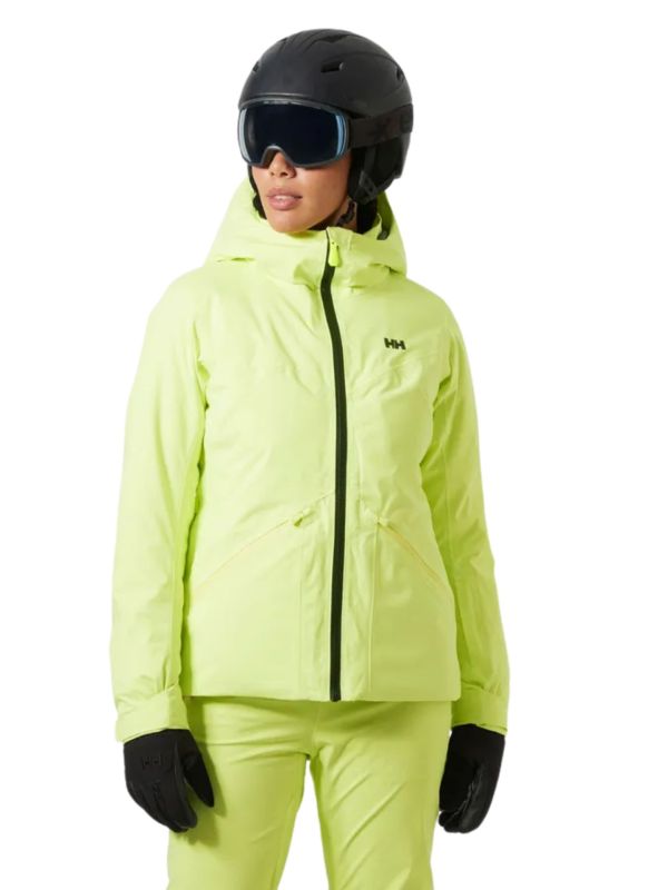 Kurtka narciarska damska Helly Hansen Courchevel Sunny Lime
