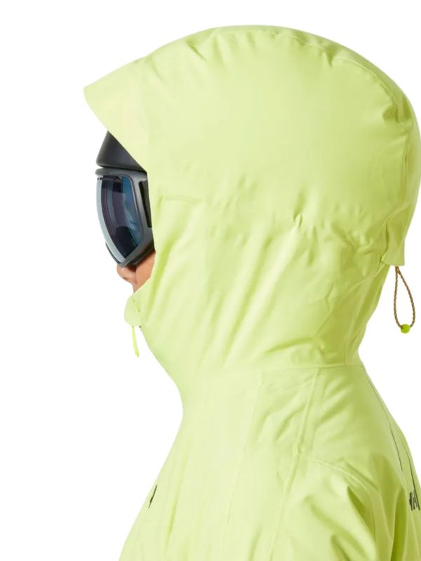 Kurtka narciarska damska Helly Hansen Courchevel Sunny Lime
