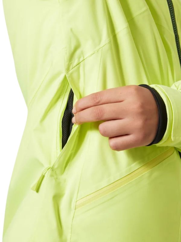 Kurtka narciarska damska Helly Hansen Courchevel Sunny Lime