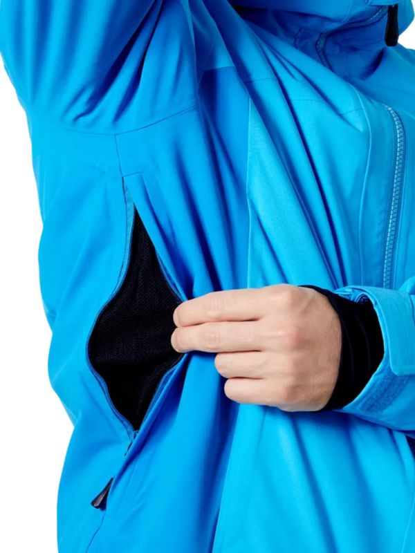 Kurtka narciarska męska Helly Hansen Courchevel Cyan