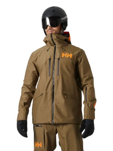 Kurtka narciarska męska Helly Hansen Garibaldi 2.0 Sepia