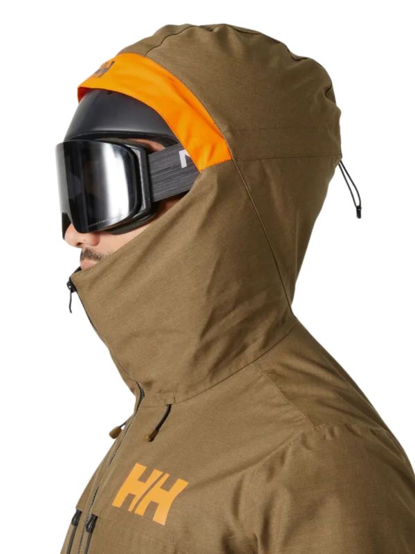 Kurtka narciarska męska Helly Hansen Garibaldi 2.0 Sepia