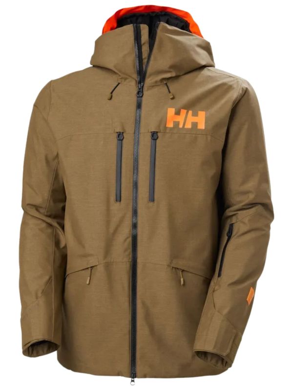 Kurtka narciarska męska Helly Hansen Garibaldi 2.0 Sepia