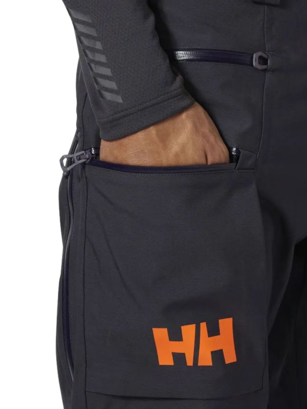 Spodnie narciarskie męskie Helly Hansen Garibaldi 2.0 Black Grape