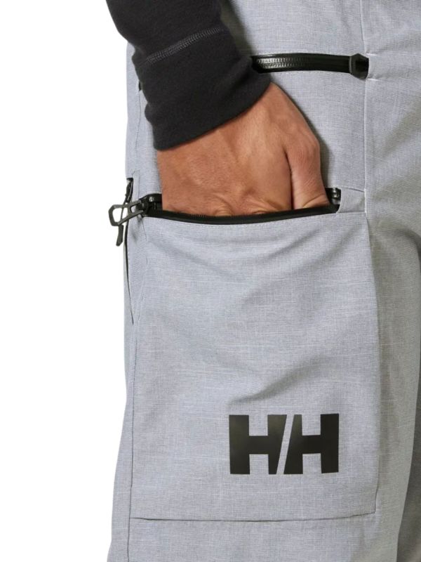 Spodnie narciarskie męskie Helly Hansen Garibaldi 2.0 Grey Melang