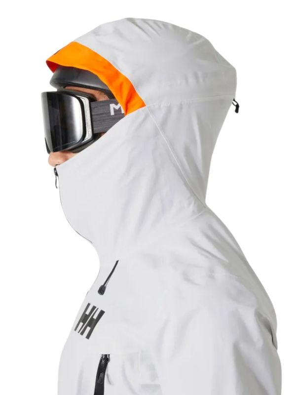 Kurtka narciarska męska Helly Hansen Sogn Shell 2.0 White