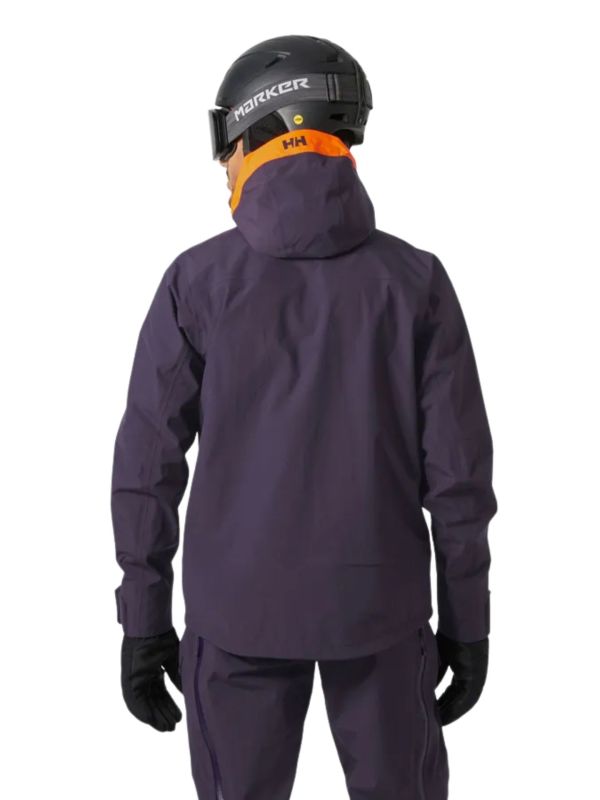 Kurtka narciarska męska Helly Hansen Sogn Shell 2.0 Black Grape