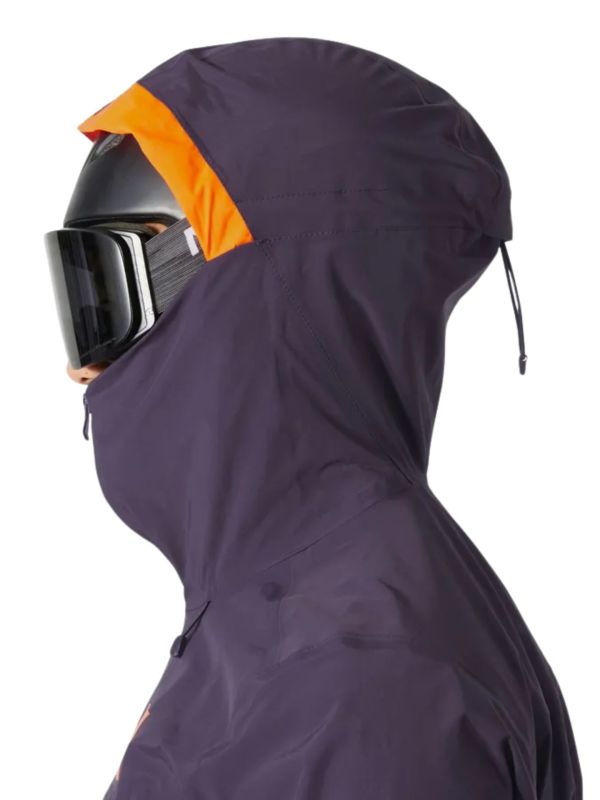Kurtka narciarska męska Helly Hansen Sogn Shell 2.0 Black Grape