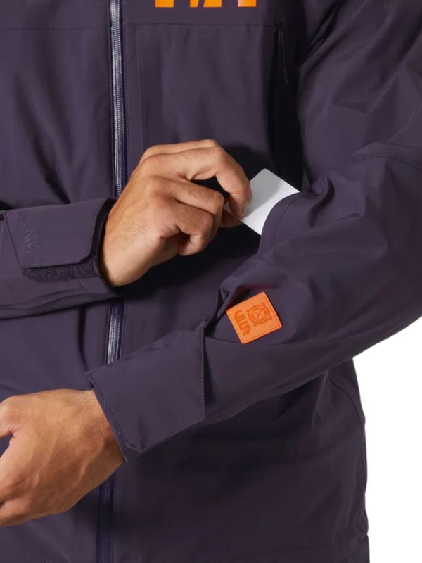 Kurtka narciarska męska Helly Hansen Sogn Shell 2.0 Black Grape