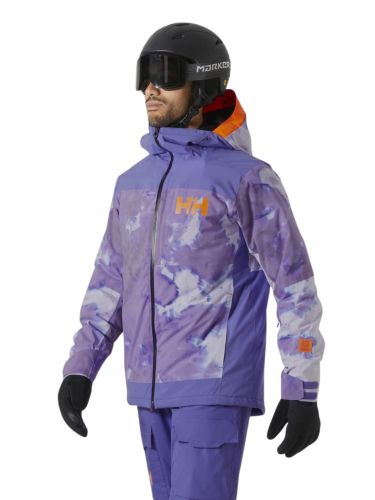 Kurtka narciarska męska Helly Hansen Powdreamer 2.0 Ultra Violet