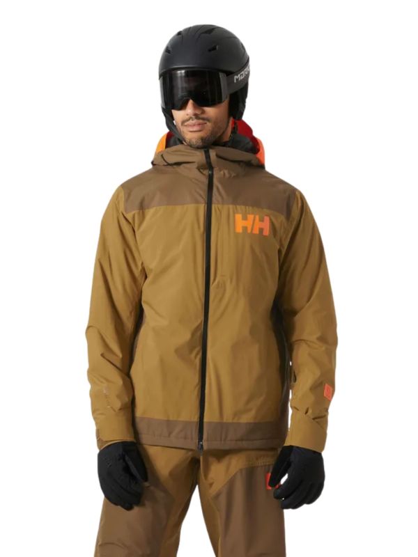 Kurtka narciarska męska Helly Hansen Powdreamer 2.0 Sepia