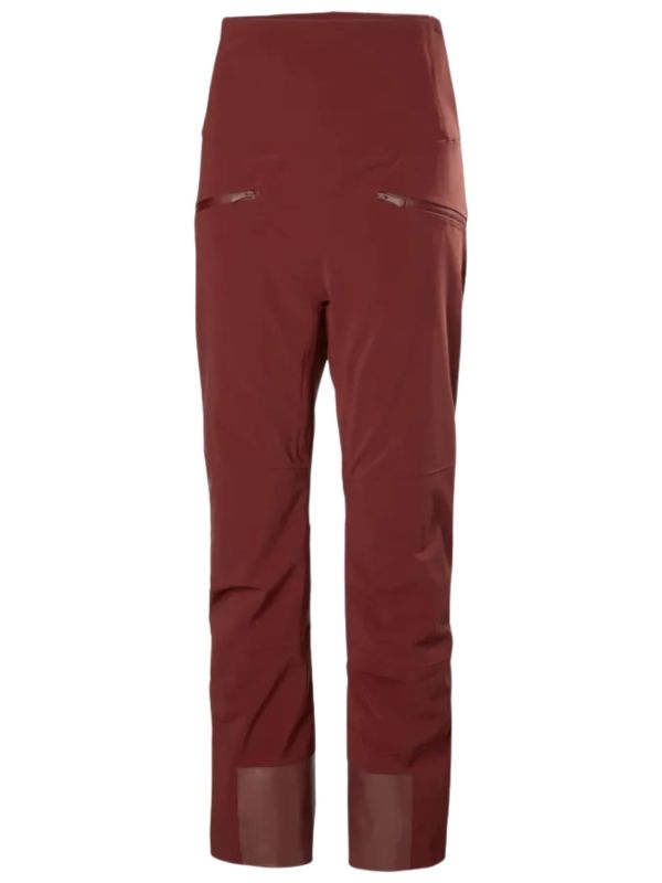 Spodnie narciarskie damskie Helly Hansen Alphelia High Waist Mars Red