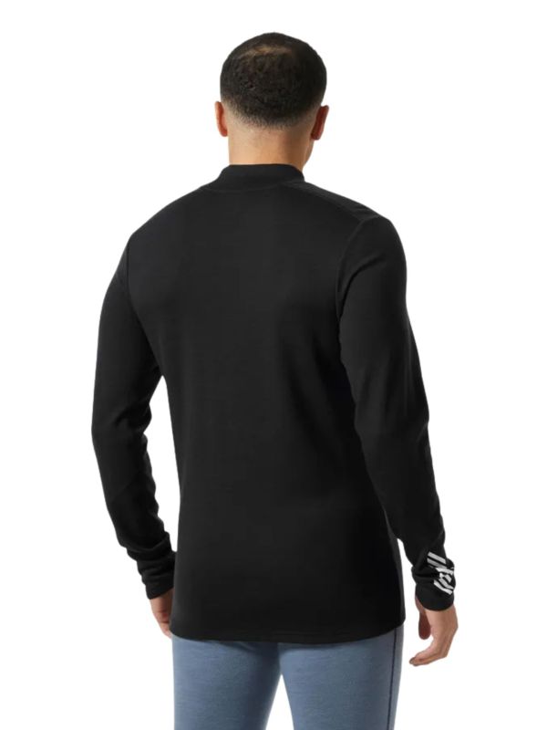 Koszulka Termoaktywna Helly Hansen Lifa Merino Midw Logo Black