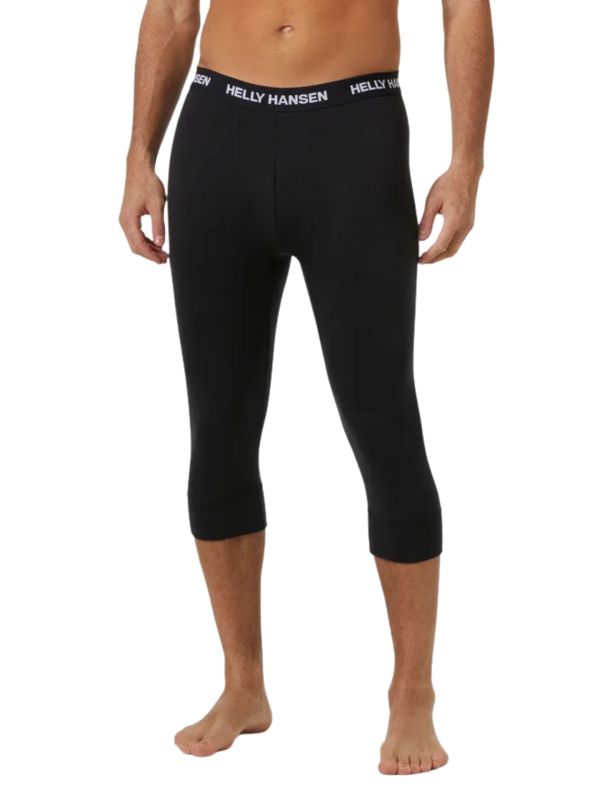 Spodnie termoaktywne męskie Helly Hansen Lifa Merino Midweight 3/4 Black