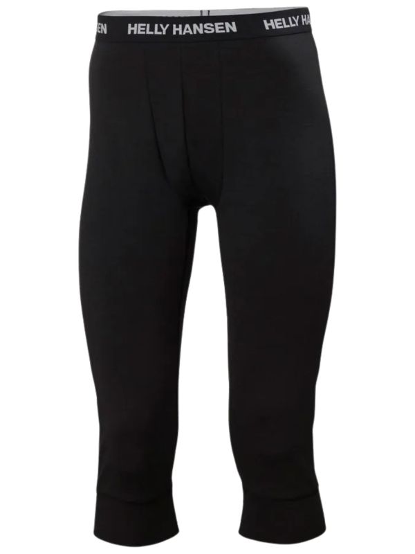 Spodnie termoaktywne męskie Helly Hansen Lifa Merino Midweight 3/4 Black