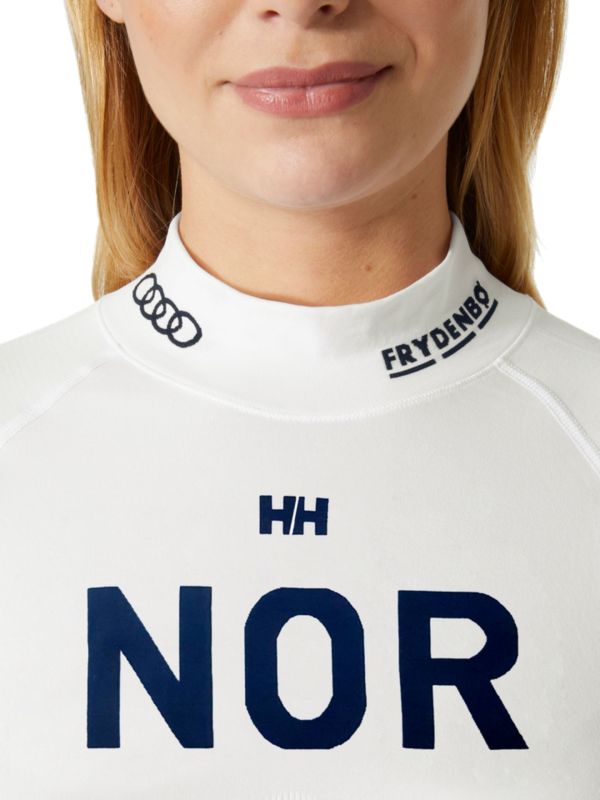 Koszulka termoaktywna Helly Hansen Lifa Seamless Racing Top White