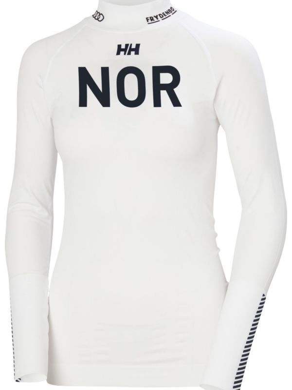 Koszulka termoaktywna Helly Hansen Lifa Seamless Racing Top White