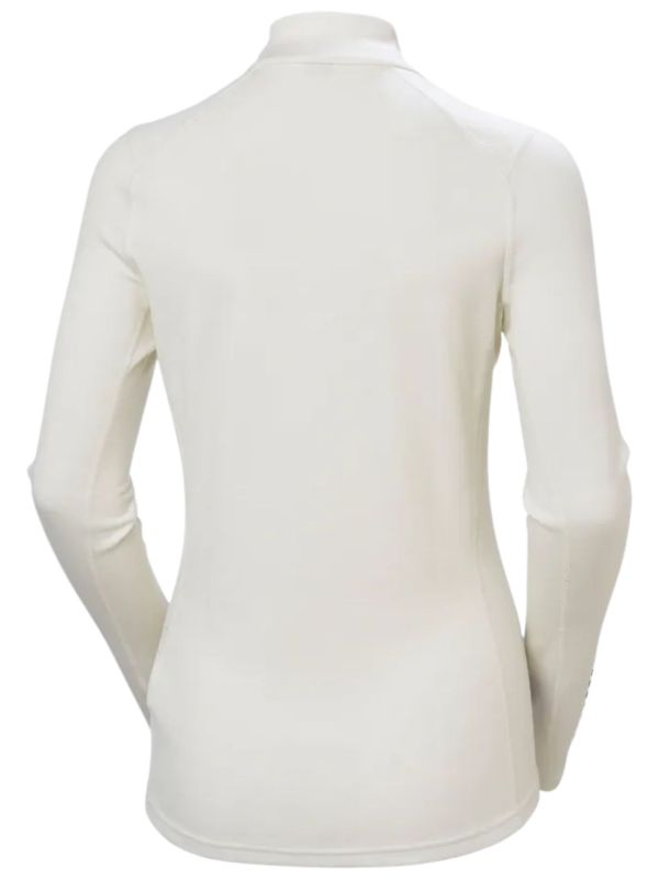 Koszulka termoaktywna damska Helly Hansen Lifa Merino Graphic Off White