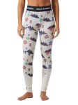 Spodnie termoaktywne damskie Helly Hansen Lifa Merino Graphic Off White