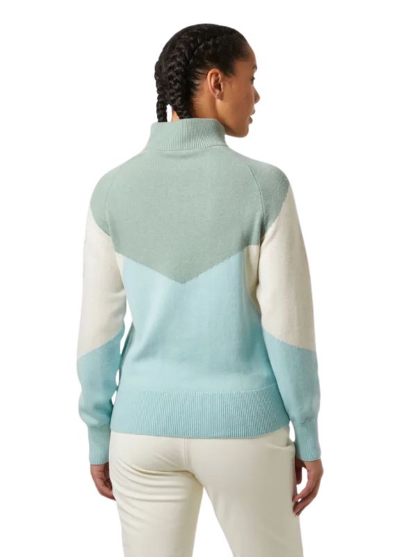 Sweter damski Helly Hansen Apres Knitted Barely Blue