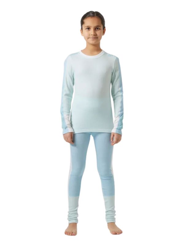 Bielizna termoaktywna dziecięca Helly Hansen Lifa Merino Set Light Cyan
