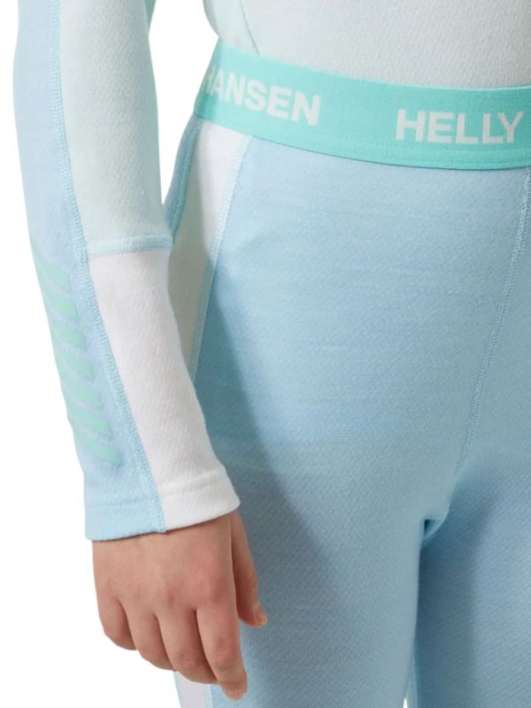 Bielizna termoaktywna dziecięca Helly Hansen Lifa Merino Set Light Cyan