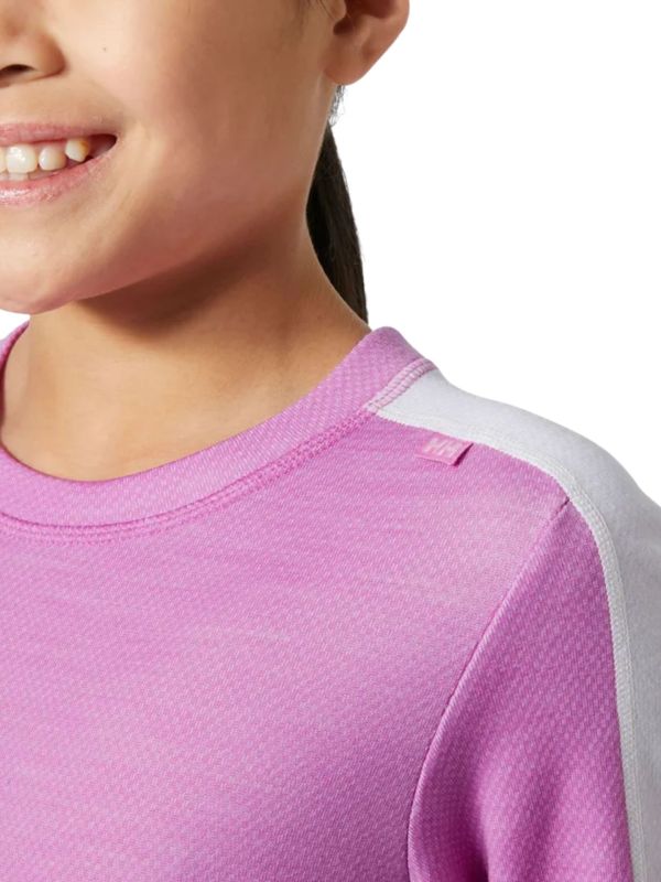 Bielizna termoaktywna dziecięca Helly Hansen Lifa Merino Set Meta Pink