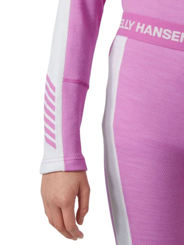 Bielizna termoaktywna dziecięca Helly Hansen Lifa Merino Set Meta Pink