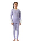 Bielizna termoaktywna dziecięca Helly Hansen Lifa Merino Set Bright Lave