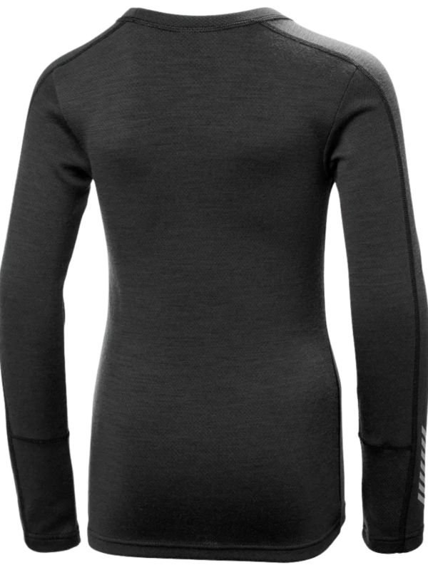Bielizna termoaktywna dziecięca Helly Hansen Lifa Merino Set Black
