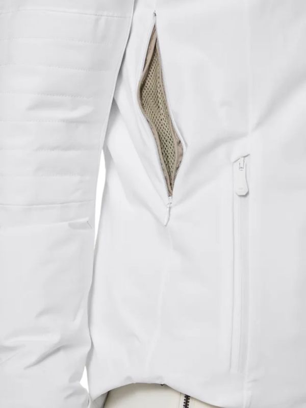 Kurtka Narciarska Helly Hansen W Verbier Infinity Jacket Biała