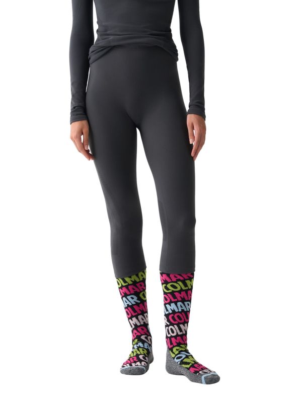 Spodnie termoaktywne damskie Colmar Seamless Dryarn Tights with Viroblock Eclipse