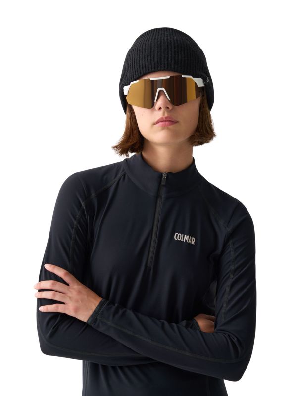 Bluza damska Colmar Half Zip Tech Sweatshirt Black
