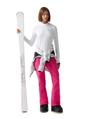 Bluza damska Colmar Stretch Ski Thermal Turtleneck Fleece White