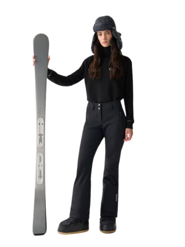 Spodnie narciarskie damskie Colmar Dressy Softshell Ski Pant with Gaiter Black