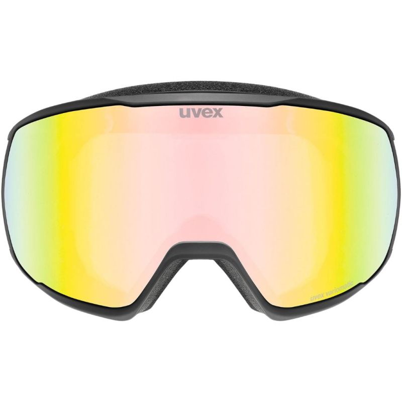 Gogle narciarskie UVEX Victorious V black matt/rainbow