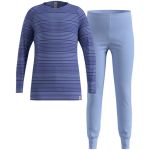 Bielizna termoaktywna - zestaw Odlo Set long ACTIVE WARM SET Blue