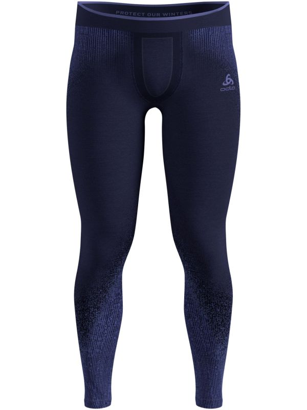 Legginsy termoaktywne męskie Odlo Blackcomb ECO Blue
