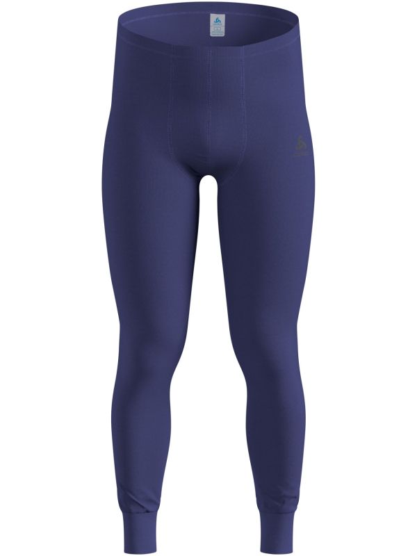 Legginsy termoaktywne męskie Odlo Active Warm Eco Blue