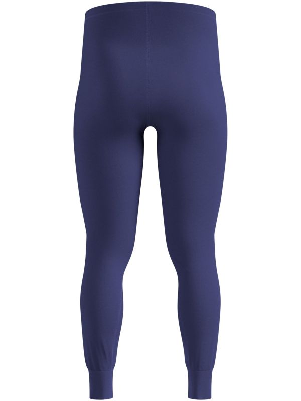 Legginsy termoaktywne męskie Odlo Active Warm Eco Blue